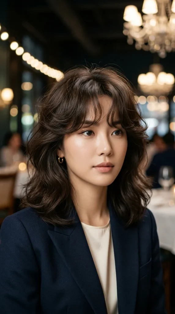 Korean Cloud Curtain Bangs