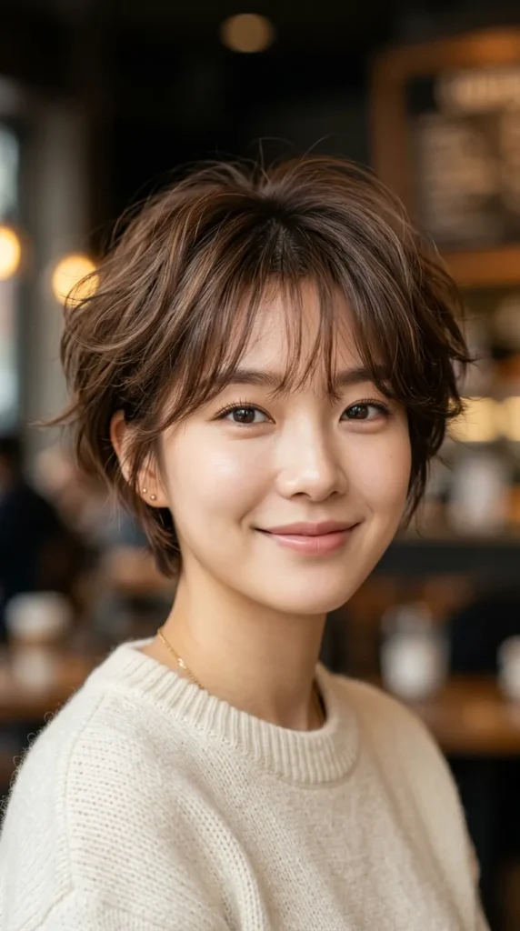 Korean Cloud Pixie Haircut