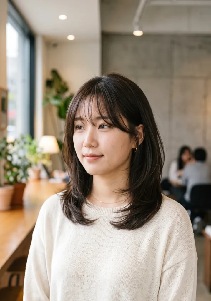 Korean Hush Layered Bob