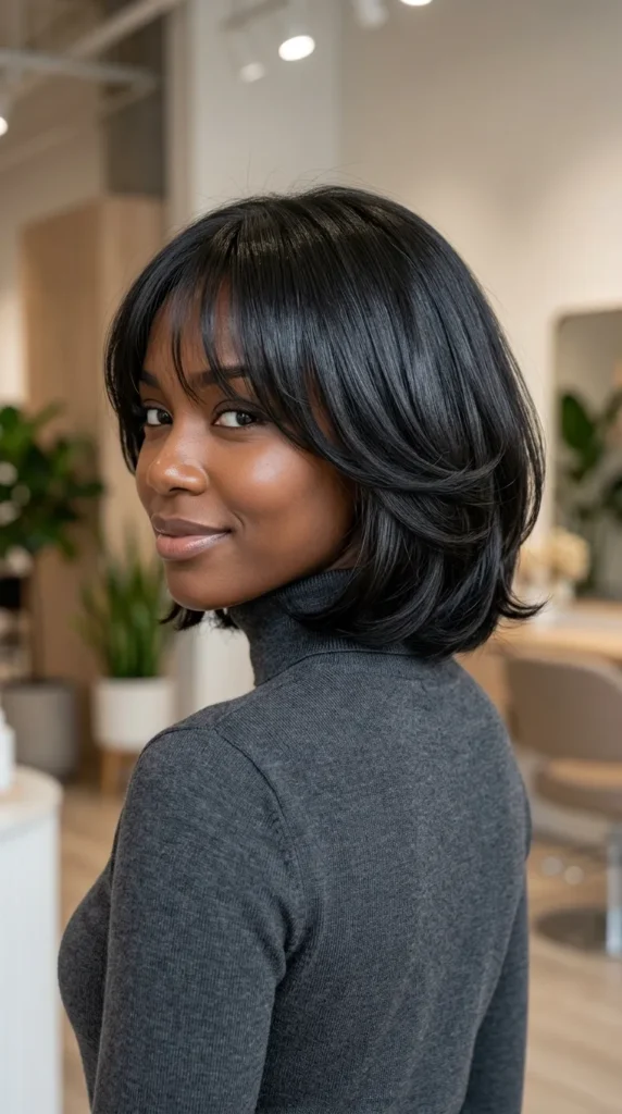 Korean-Inspired Short Layered Haircut
