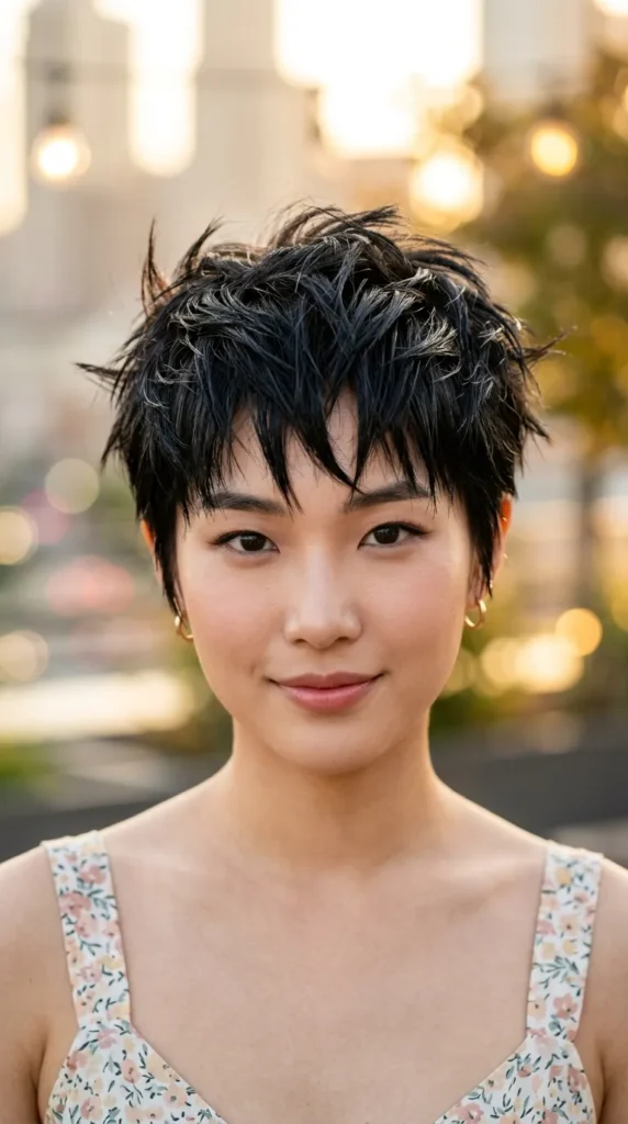 Korean K-Pop Inspired Pixie