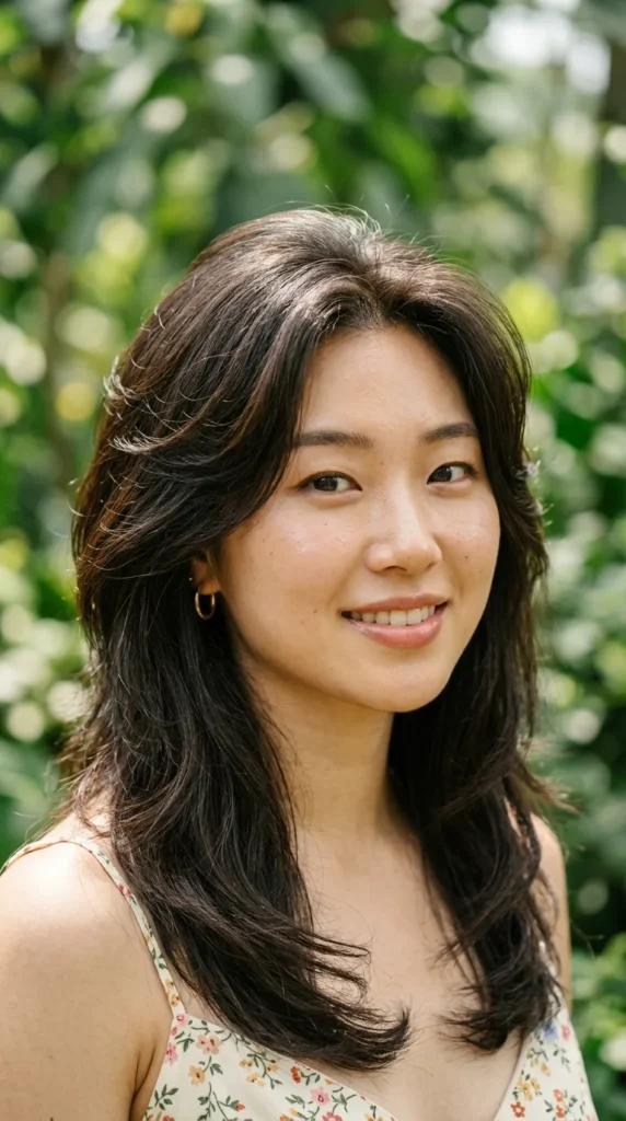 Korean Layers with Crown Volume