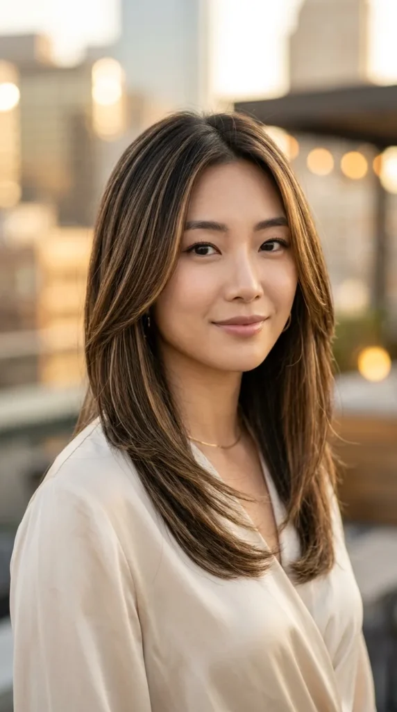 Korean Layers with Highlights