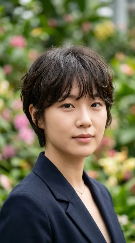 Korean Low-Maintenance Pixie