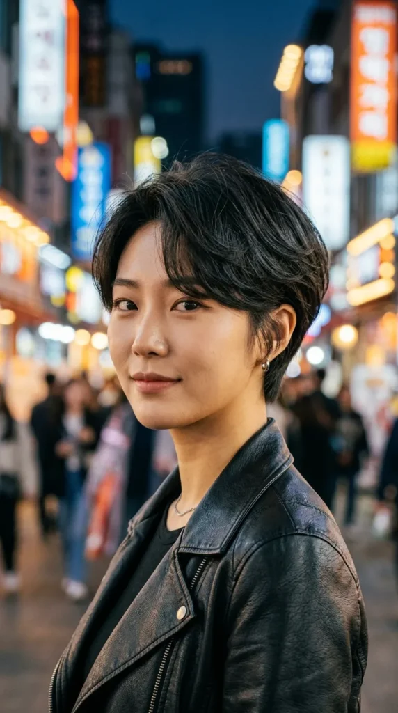Korean Pixie Bob Haircut
