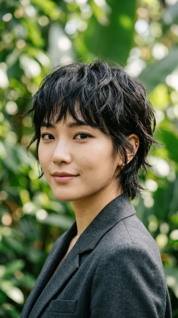 Korean Pixie Wolf Cut