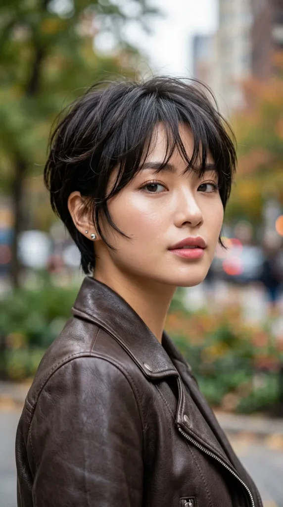 Korean Pixie for Women Over 40