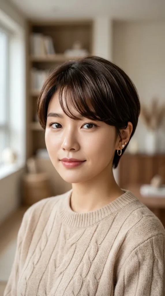 Korean Quiet Luxury Pixie