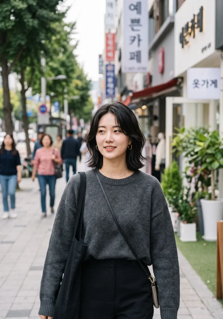 Korean Tassel Bob with Layers