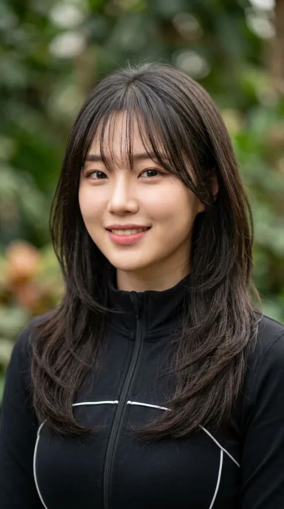 Korean Wispy Bang Layers