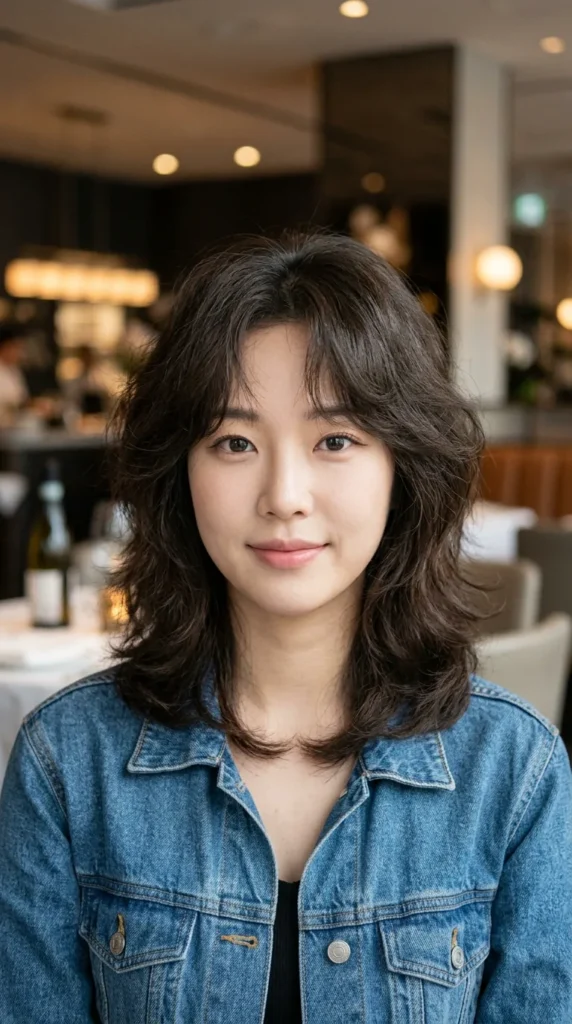 Korean Wolf Cut with Fluffy Texture