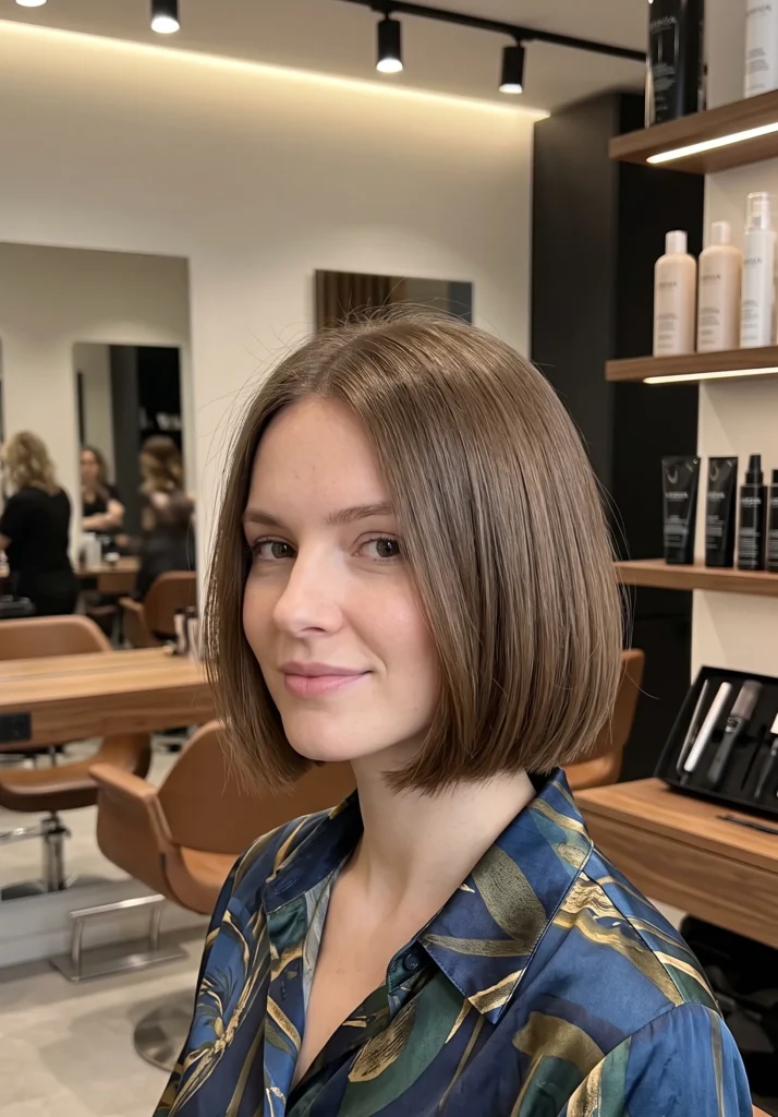 Layer Free Italian Bob That Looks Thick Naturally