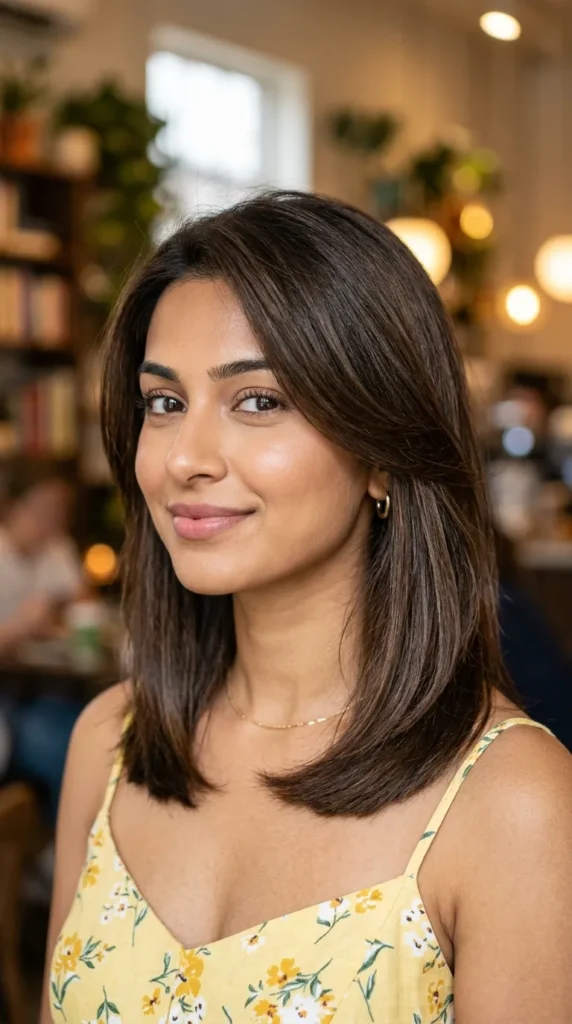Layered Blunt Cut for Thin Hair
