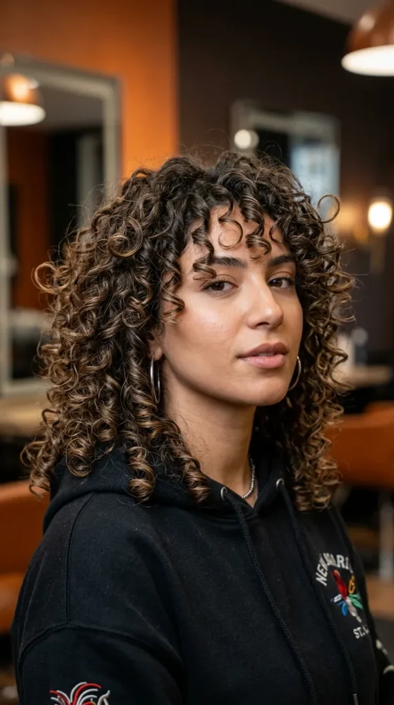 Layered Ringlet Haircut