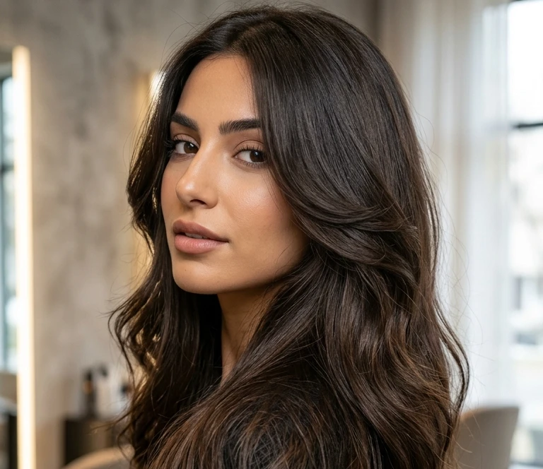 Layered V Shape Haircuts for Women