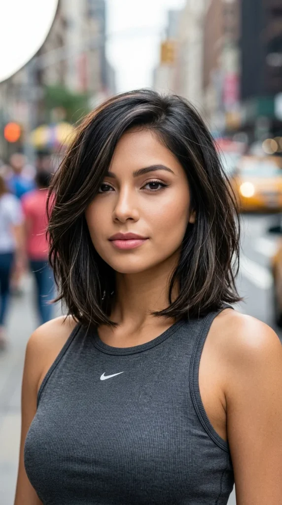 Long Bob for Oval Face