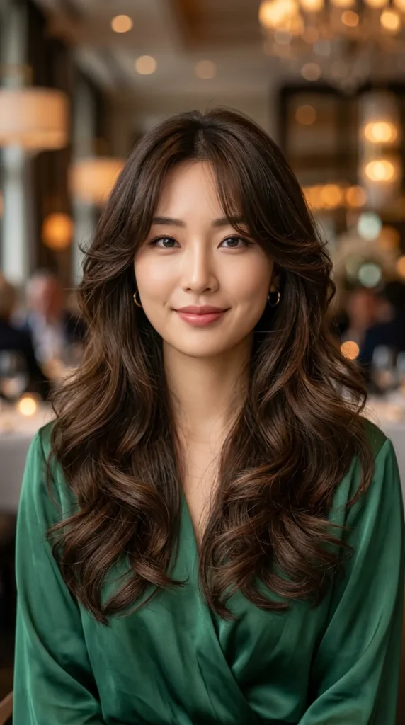 Long Korean Curtain Layers