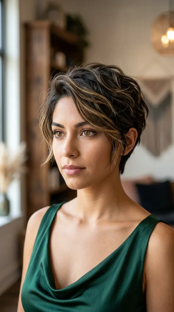 Long Pixie for Oval Face