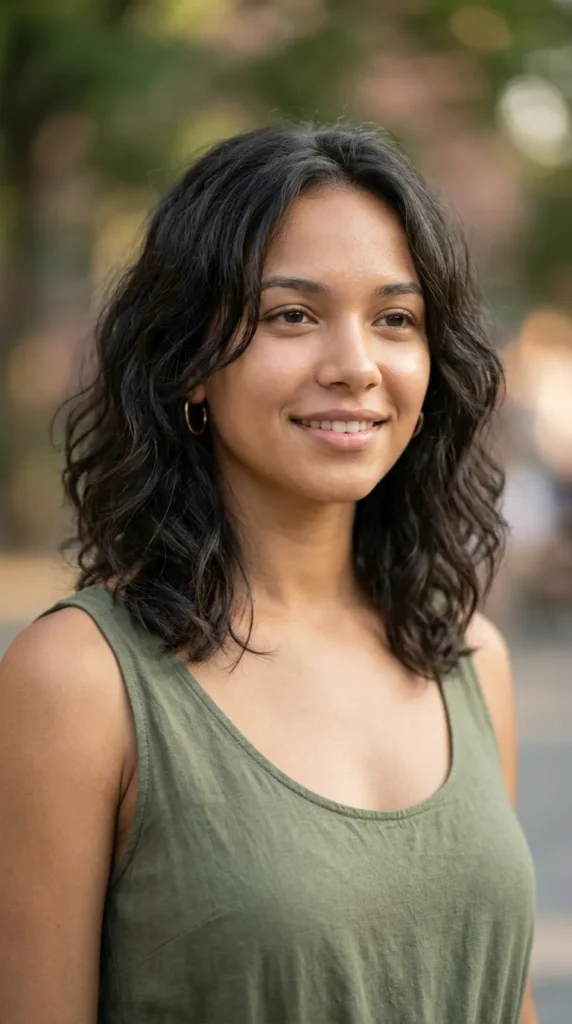 Low-Maintenance Haircut for Oval Face