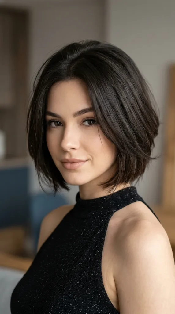 Low-Maintenance Italian Bob
