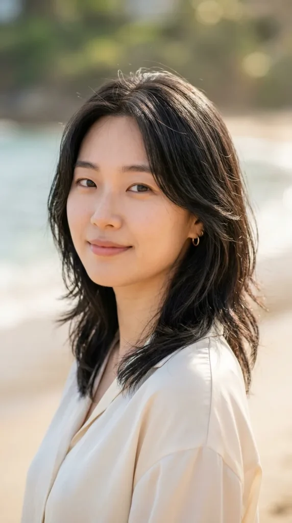 Low-Maintenance Korean Hair