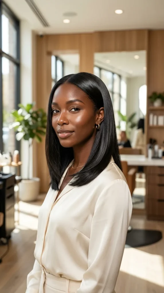 Luxury Glass Hair with Invisible Layers