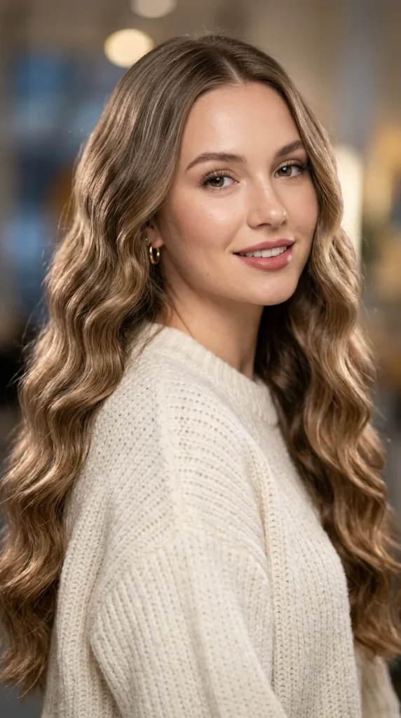 Mermaid Waves with Glossy Finish