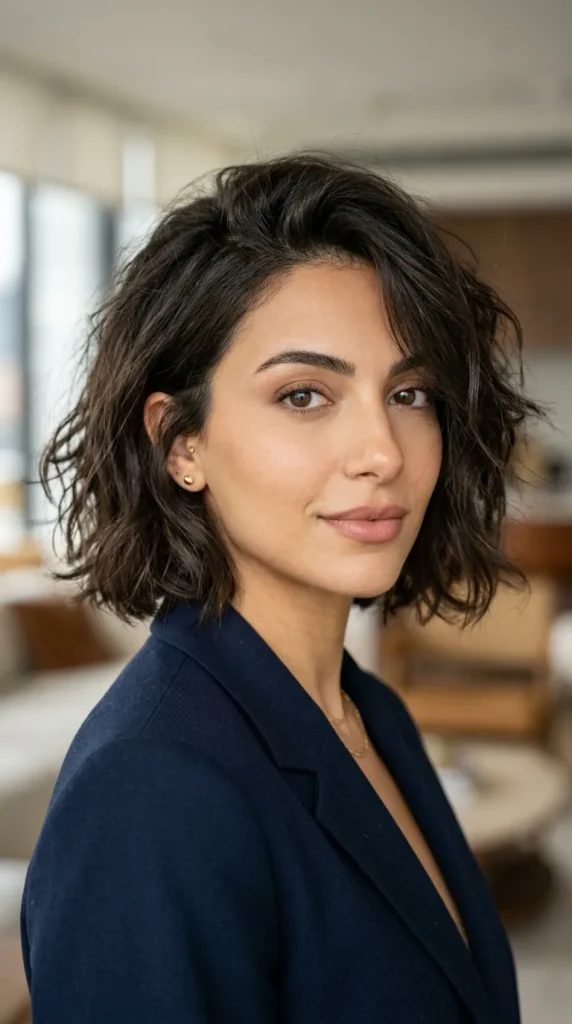 Messy Textured Bob