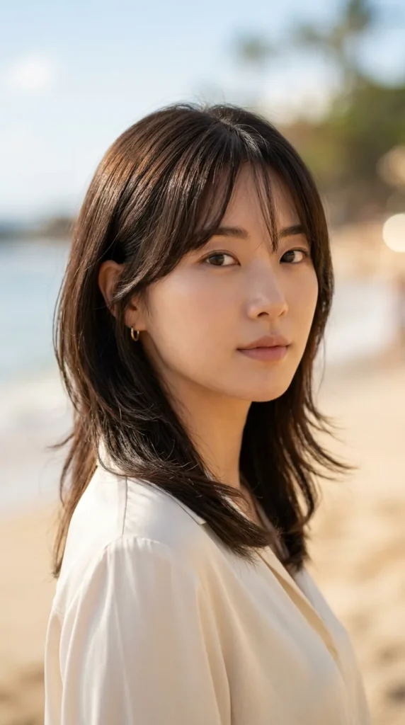 Minimal Korean Wolf Cut