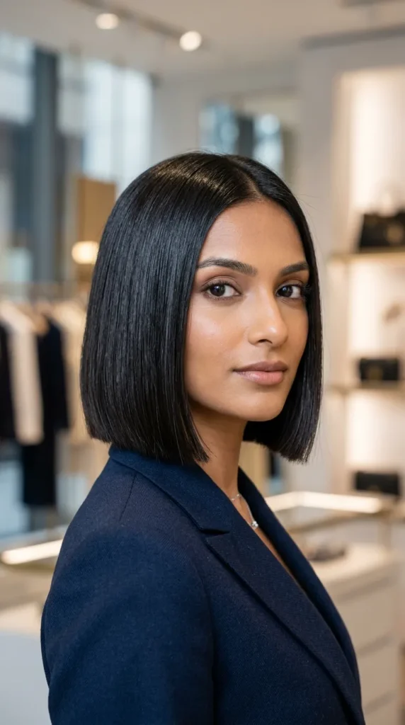 Minimalist Clean Bob