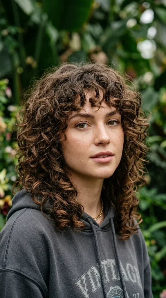 Modern Rachel Curly Haircut