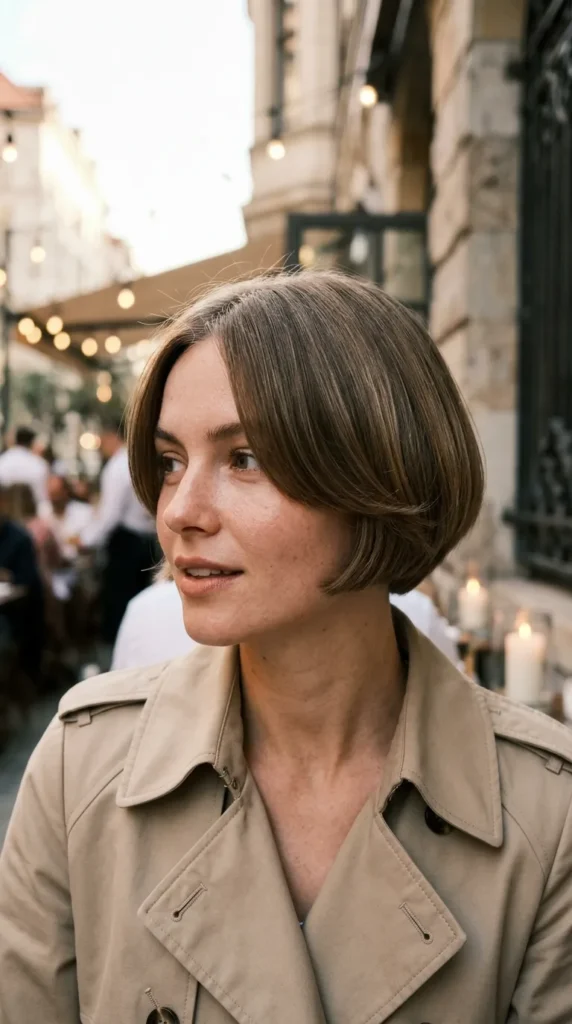 Mushroom Bob for Oval Face Trend