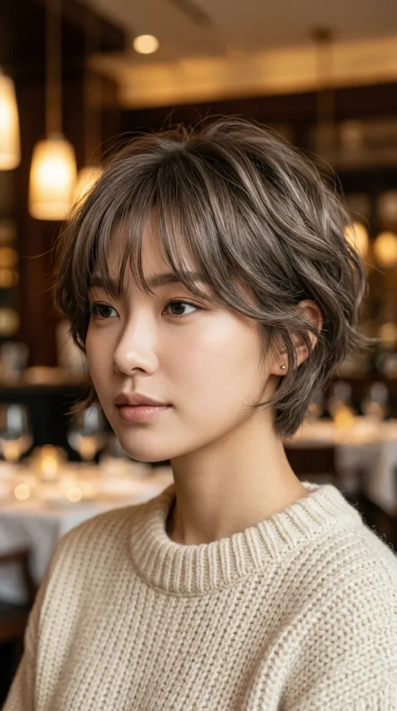 Mushroom Brown Korean Pixie