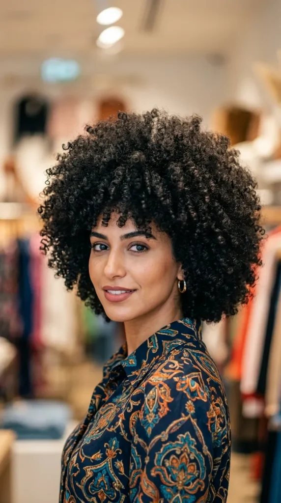 Natural Afro Curls