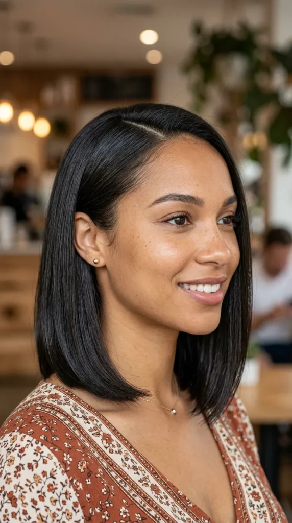 Office-Friendly Bob for Thin Hair
