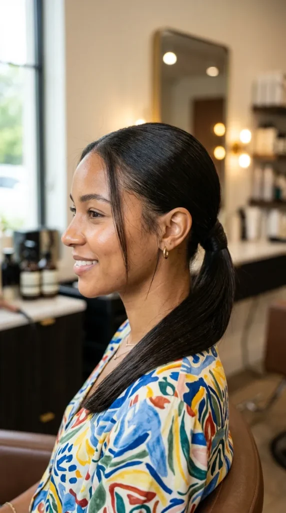 Old Money Low Ponytail