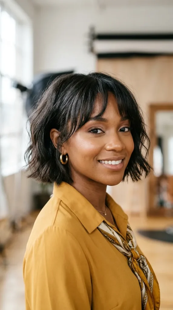 Parisian Bob for Thin Hair Women