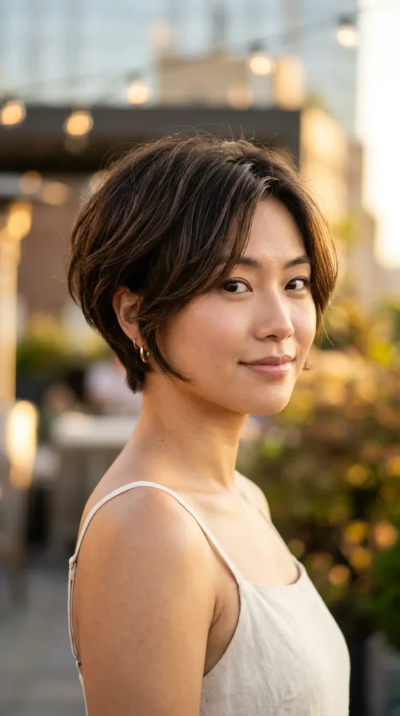 Pixie Bob for Oval Face