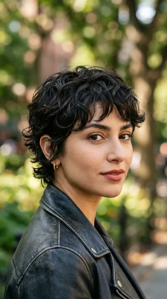 Pixie for Naturally Wavy Thin Hair