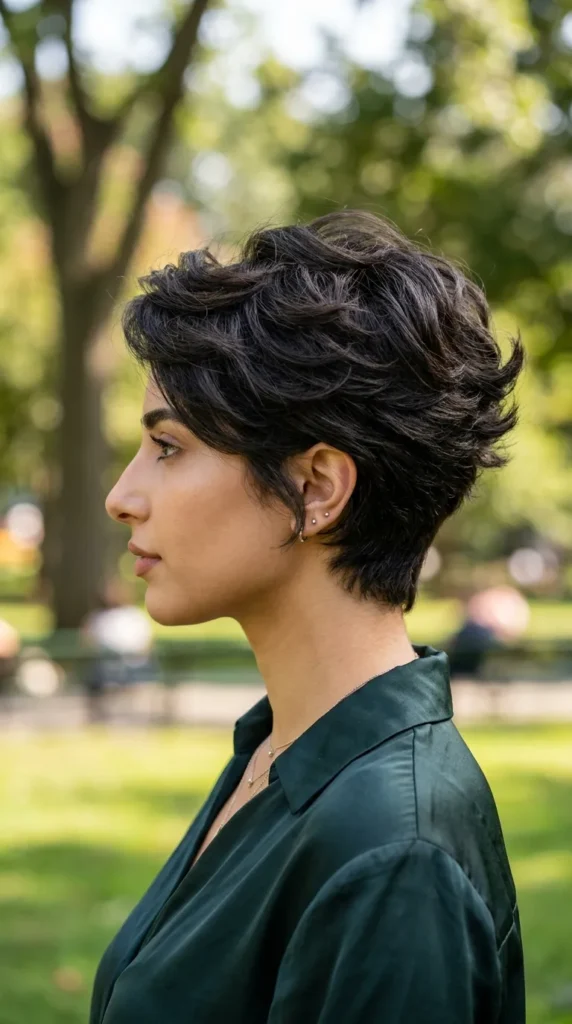 Pixie with Lifted Back Layers