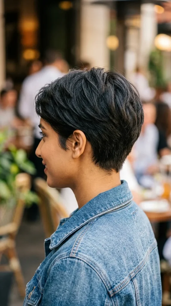 Pixie with Tapered Nape for Oval Face