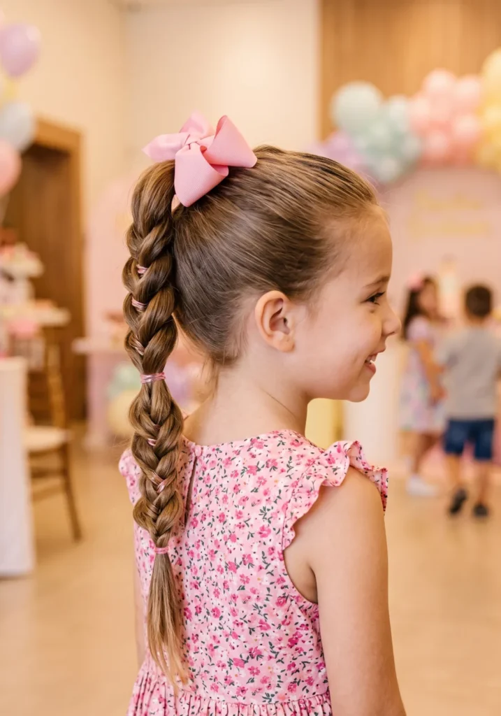 Pull Through Braid Ponytail