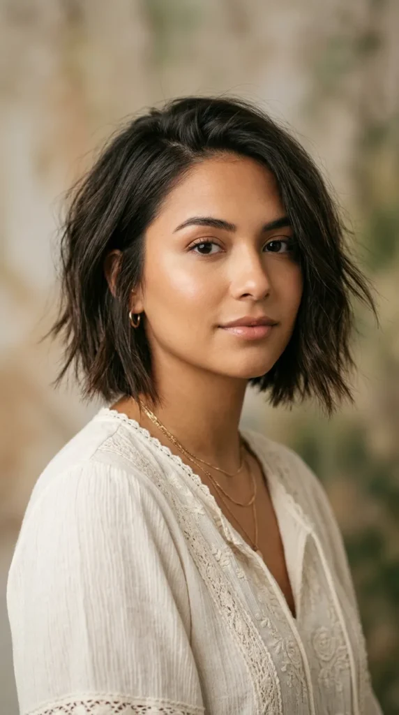 Razor Cut Bob for Thin Hair