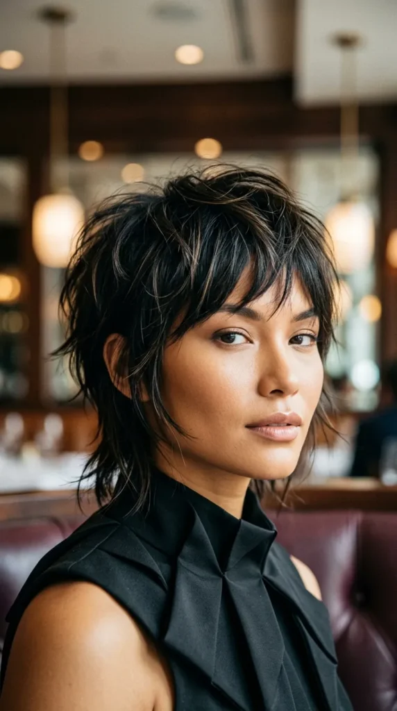 Razor Shag for Thin Hair with Volume