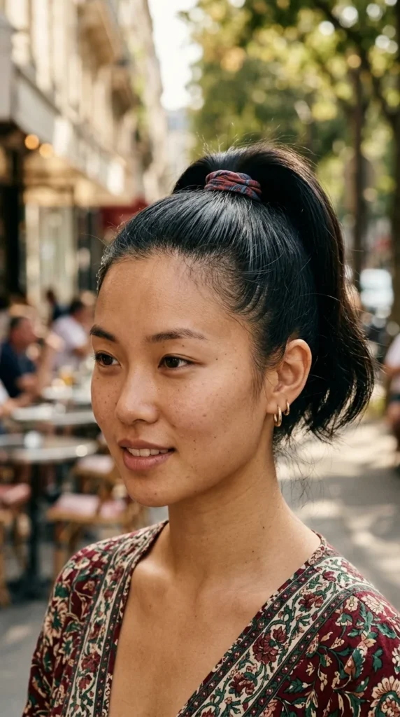 Retro Gym Ponytail