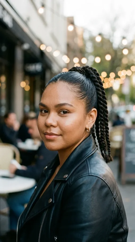 Rope Twist Ponytail