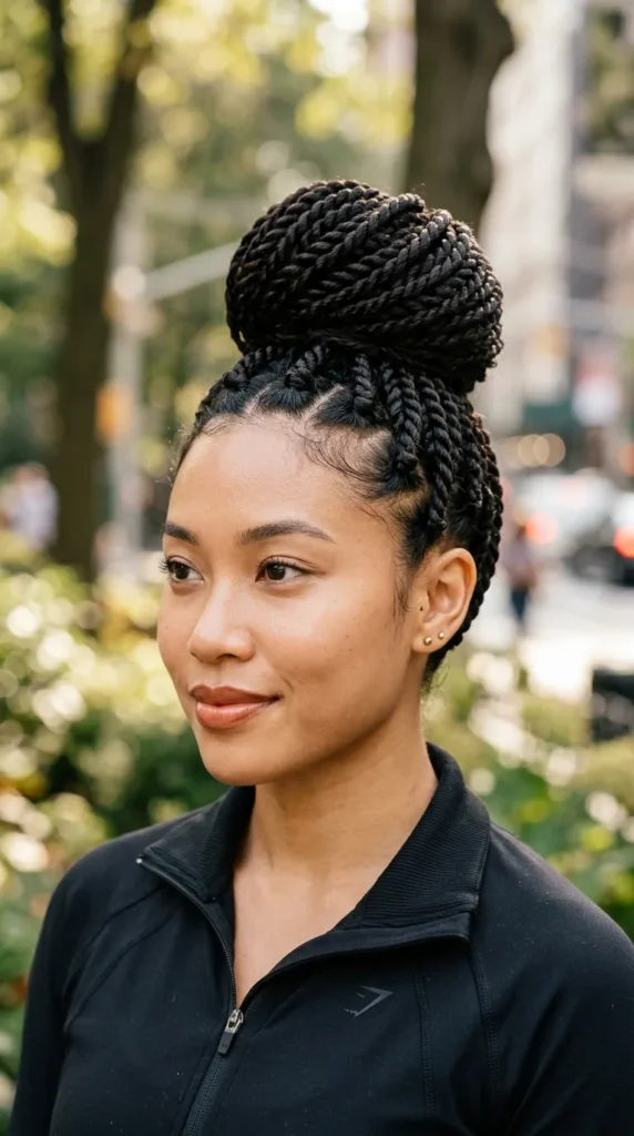 Rope Twists into a Bun