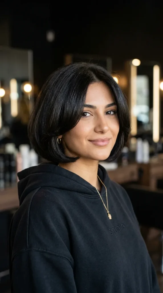 Rounded Italian Bob