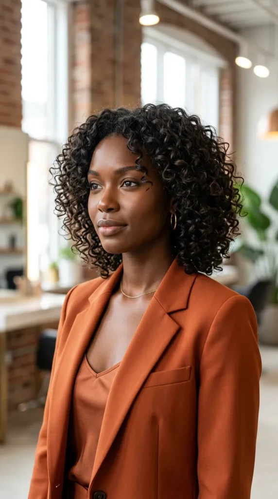 Rounded Medium Layered Haircut