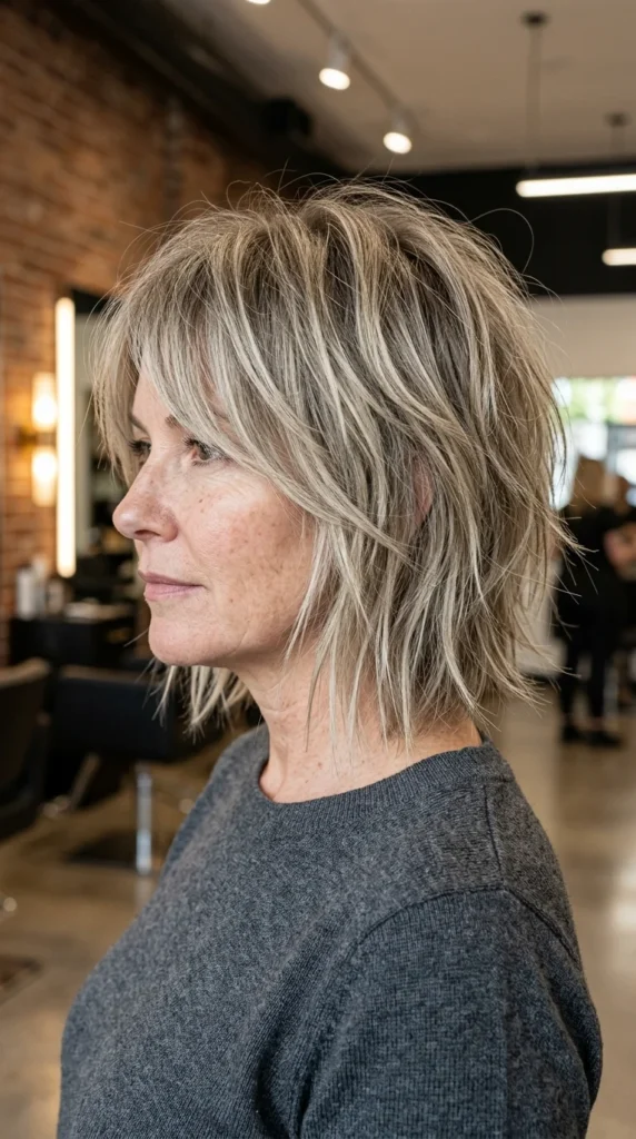 Shaggy Bob with Texture